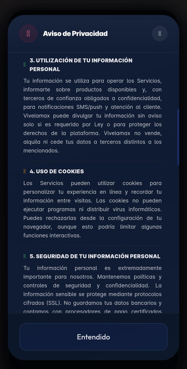 Paso 3: Uso de datos y medidas de seguridad